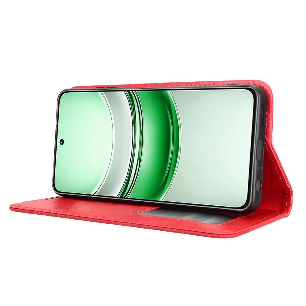 For Realme C73 5G/14x 5G/V70 5G/V70s 5G Leather Case Wallet Stand Retro Texture Phone Cover