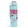 1PC Nurse Stethoscope Heart Color 750ml Color Plastic Sports Water Bottle Leakproof Flip Straw Lid Suitable for Sports Office Home Use