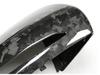 Left-Hand Drive Dry Carbon Fiber Rearview Mirror Cover for Mercedes-Benz B, C, E, S, GLC, GLA, CLA, CLS, W205 Models