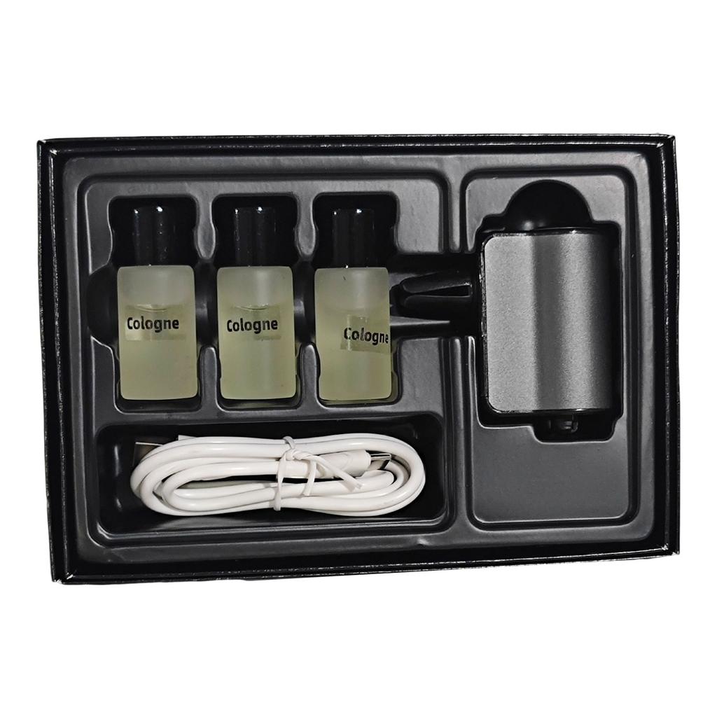 Car Air Adjustment Aroma Diffuser Oil Aroma Diffuser Fragrance Aroma Diffuser Car Delicate Fragance Aroma Black