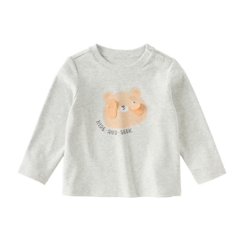 DAVE&BELLA Boys' Anti-Bacterial Long-Sleeve T-Shirt