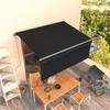 VidaXL Automatic Retractable Awning with Awning 3x2.5 M Anthracite 3069389