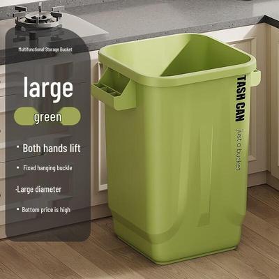 Gray Bin 32L Kitchen Trash Can