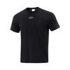 Comfortable Casual Versatile Breathable Round Neck Letter Solid Color Short Sleeve T-Shirt Men Tops Black ATSV265-8