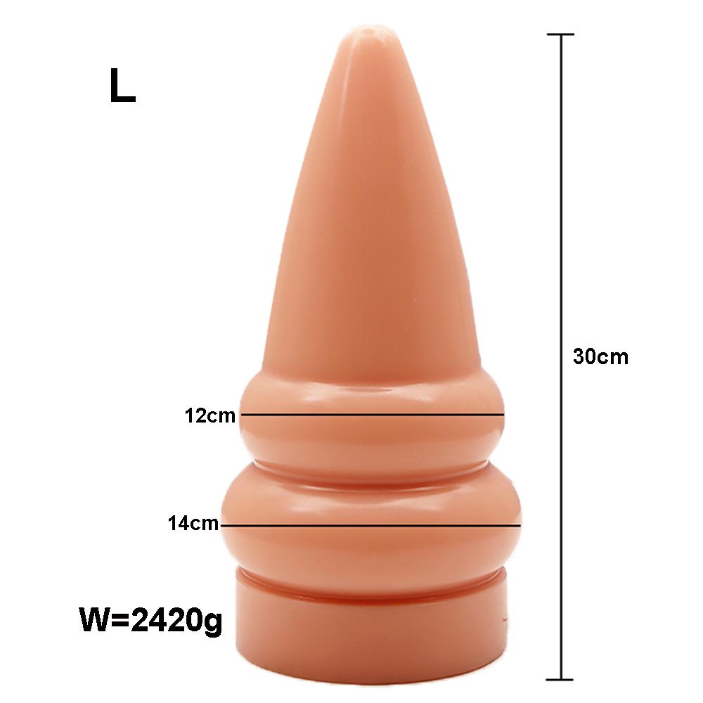 YENI Büyük Anal Yapay Penis Genişleme Anal Plug Büyük Popo Fiş Annal Dilatör Masturbator prostat masaj aleti Yetişkin Seks Oyuncakları Erkekler Için