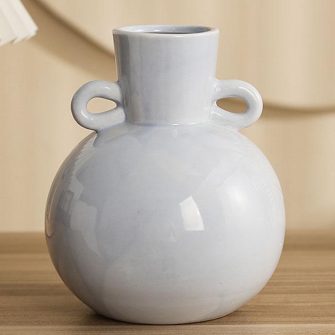 

Ваза Керамическая ваза Европейская классическая ваза Домашняя гостиница Цветочная композиция Модный орнамент Ваза A