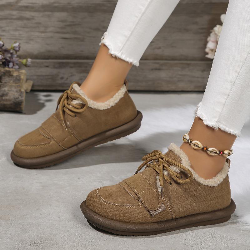 Winter 2025 New Women's Snow Boots Pregnant Women Warm Cotton Shoes Botas Mujer Woman Cowboy Boots Bottes Femmes Boots Suede