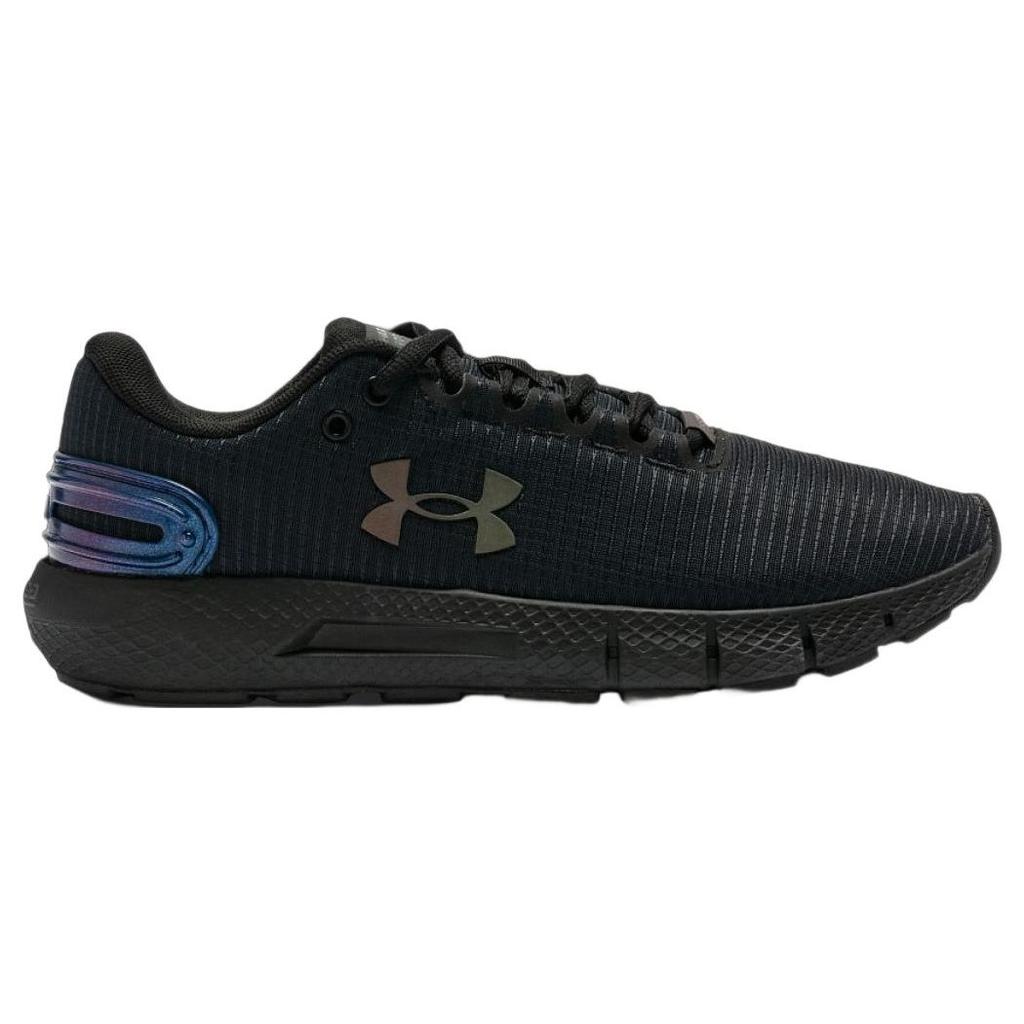 Under Armour Charged Rogue 2.5 Cushioning Flexible Mesh Durable Fabric Low Top Casual Running Shoes Women Sneaker Black Purple 3025246-003