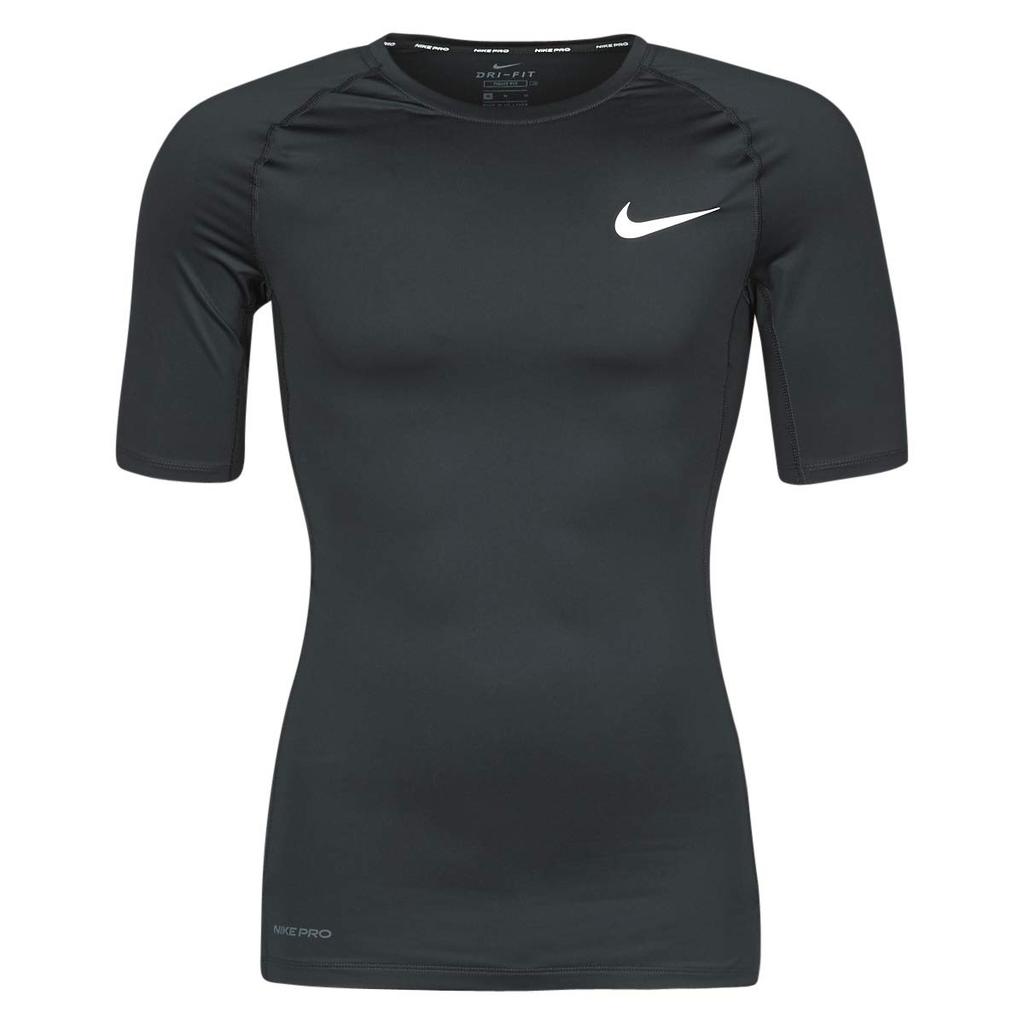 Nike Logo Printed Casual Crew Neck Short Sleeve T-Shirt Men Tops Black BV5631-010