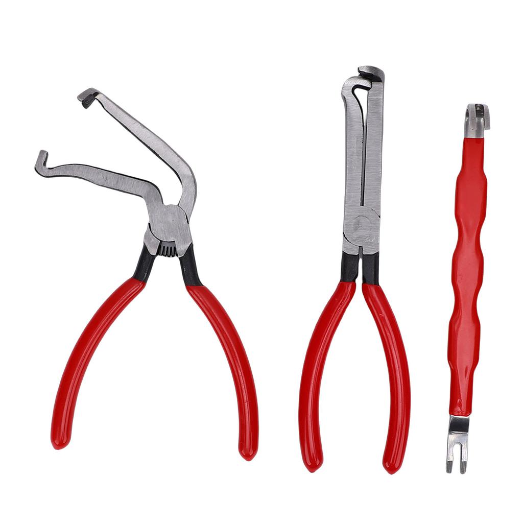 3PCS Electrical Disconnect Pliers Carbon Steel Automotive Electrical Terminal Connector Separator Removal Tool with