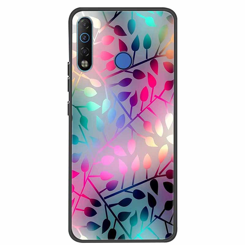 Case For TECNO Camon 12 Air Luxury Silicone Soft Shockproof TPU Back Cover for Tecno Camon 12 CC6 Case Camon12 Funda Love Coque