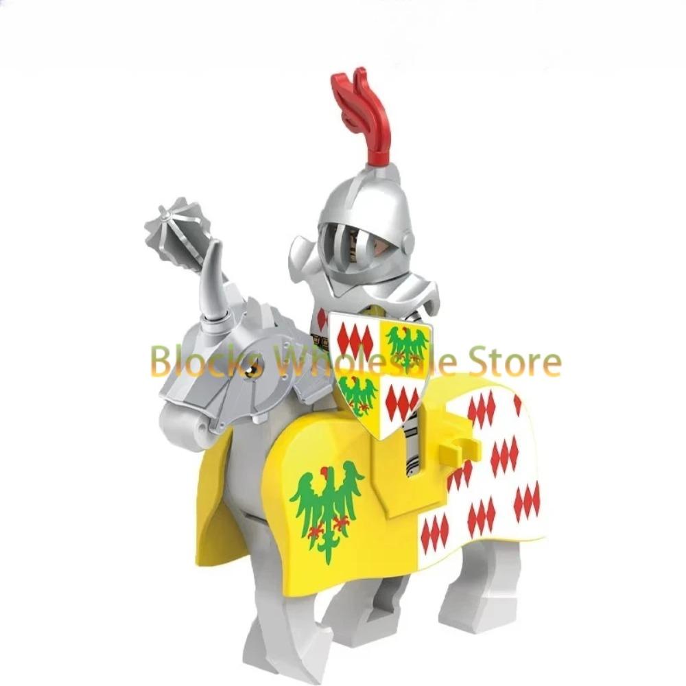

Средневековый Военный Замок Фигурки Солдат Конструкторы Рим Рыцарь Льва Оружие Воин Меч Пехота Шлем Модель Кирпичики Игрушки
