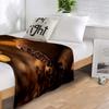 Coffee Bean Cigar Blanket Soft Comfortable All Seasons Perfect Sofa Office Naps Trips Birthday Gift Christmas Present