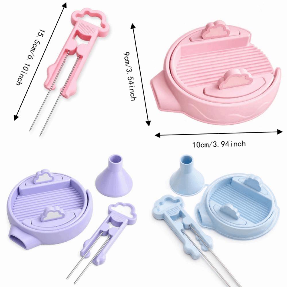 Kreative Fuse Bead Værktøjer Dobbelt Nål Pen Fuse Bead Opbevaringsplade DIY Håndlavet Håndværk
