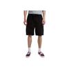 Vans Logo Patch Straight Leg Work Shorts Men shorts Black VN000G6SBLK