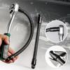 Bendable Socket Extender 360 Dgree Flex Long Reach Hand Spring Extension Rod for Bolt Fastener Corner Mechanic Repair Machinery