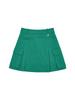 Button Play A-Line Cargo Skirt_Green