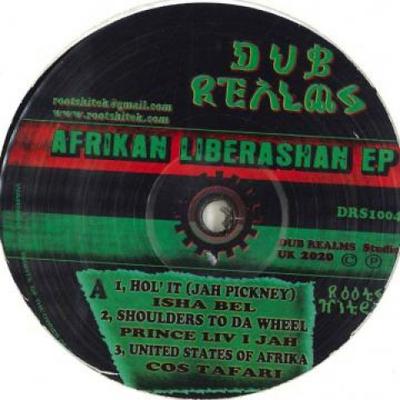 12inch Record VARIOUS - Afrikan Liberashan EP DRS1004 Dub Realms 2020 UK Reggae, Ska & Dub