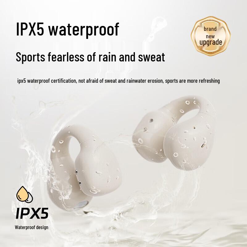 

Lanston ClipBuds R2 Bone Conduction Open-Ear Sport Earbuds