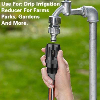 Water Pressure Regulator Valve 25 PSI Simple Installation Pressure Reducer Low Flow Valve Drip Irrigation System Garden Supplies