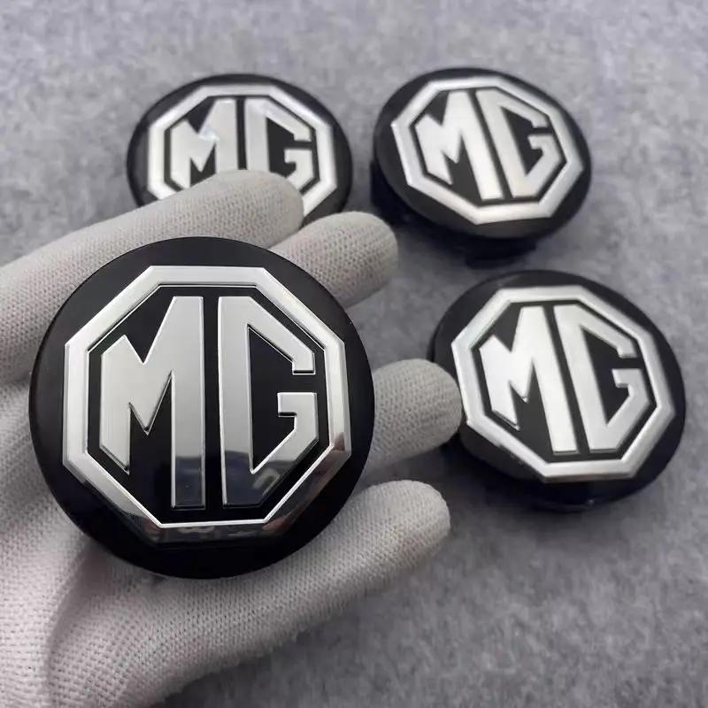 4Pcs 56MM Car Wheel Hub Center Caps Emblem Cover For MG ZS MG5 MG6 MG7 MG4 EV Cyberster HS ONE GT GS MG3 Car Accessories Q0