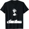 Mona Lisa DJ Kunst Lustig EDM Techno Rave Musik Geschenk T-Shirt