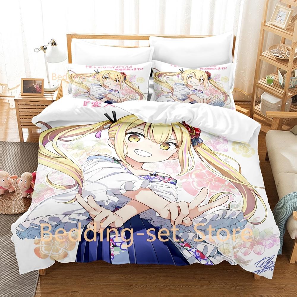New A Salad Bowl Of Eccentrics Bedding Set Single Twin Full Queen King Size Bed Set Adult Kid Bedroom Duvet cover Sets Anime Bed