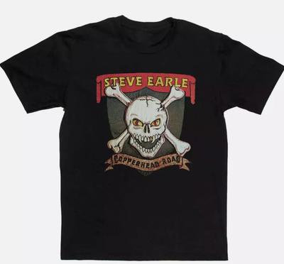 Retro Copperhead Road Steve Earle T-shirt, Size S-4XL