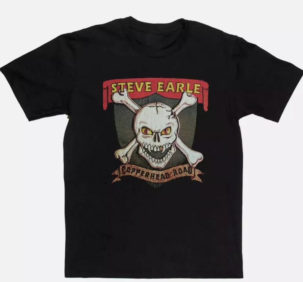 Retro Copperhead Road Steve Earle T-shirt, Size S-4XL