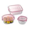 iwaki Pack & Range Square Glass Food Storage Containers Heat Resistant Microwave Safe PS-PRN-11W