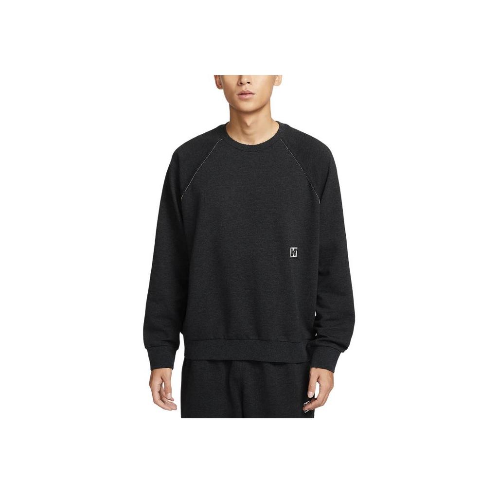Nike Dri-Fit Retro Casual Comfortable Pullover Long Sleeve Sweatshirt Men Sweatshirt Black Multicolor Light-Ivory HJ3137010