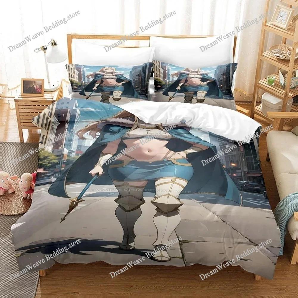 3D Printed Anime The Kingdoms of Ruin Bedding Set Duvet Cover Bedroom Comforter Single Twin King _Size Quilt Cover Home Textiles
