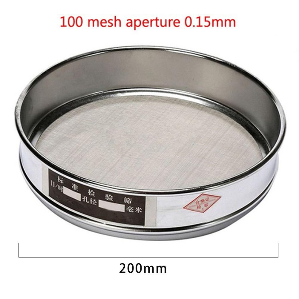 Professional Stainless Steel Laboratory Test Sieve Tool with Smooth Edges