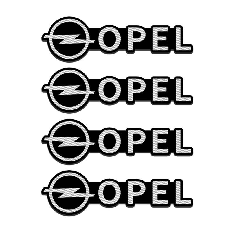 2/4Pcs 3D Aluminum Car Audio Speaker Decorate Badge Sticker For Opel Astra J Insignia Astra G Corsa Zafira B Mokka Vivaro Meriva