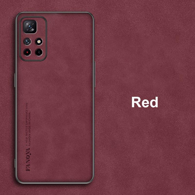 For Redmi 10 4G Case Luxury PU Leather Phone Case For Xiaomi Redmi 10A 10C Redmi10 A C Back Cover Matte Silicone Full Protection