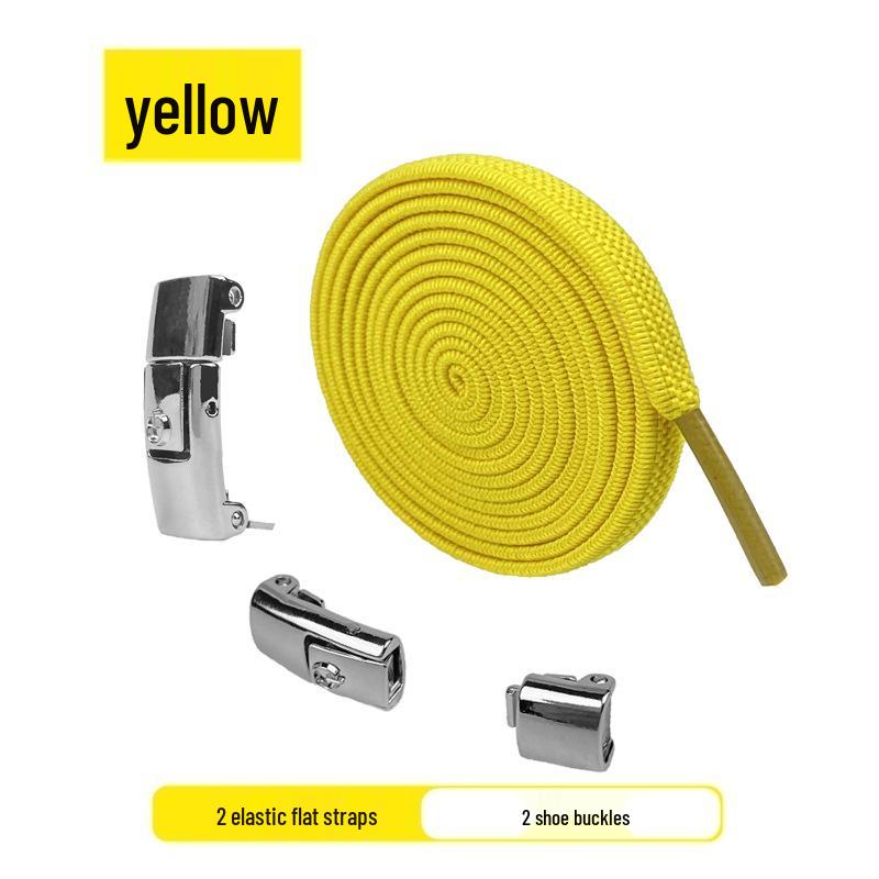 8mm Elastische Schnürsenkel-Schnalle ohne Binden für Herren und Kinder
