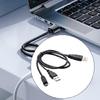 USB2.0 Y Cable Double USB A To Mini B Connectors For External HDD BluRay Power Supply HDD Date Cable PVC USB Y Cable