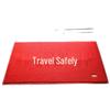 Welcome Red Silk Ring Commercial Entrance Mat - Dirt-Resistant, Anti-Slip PVC Floor Carpet.