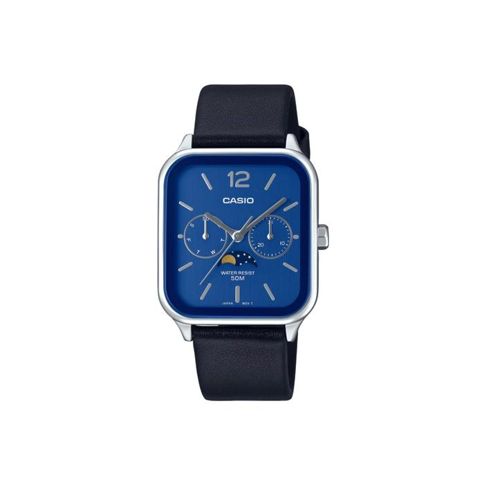 CASIO Men Standard Series 40mm Blue Watch MTP-M305L-2AV MTP-M305L-2AV Blue Dial