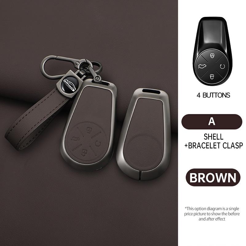 Key Fob Cover Fit For Auto Key Fob Ring Fit For Chery Auto Exeed Series VX Rx Cdm\Lx Phev Modified Key Fob Remote Cover Protector Automotive Key