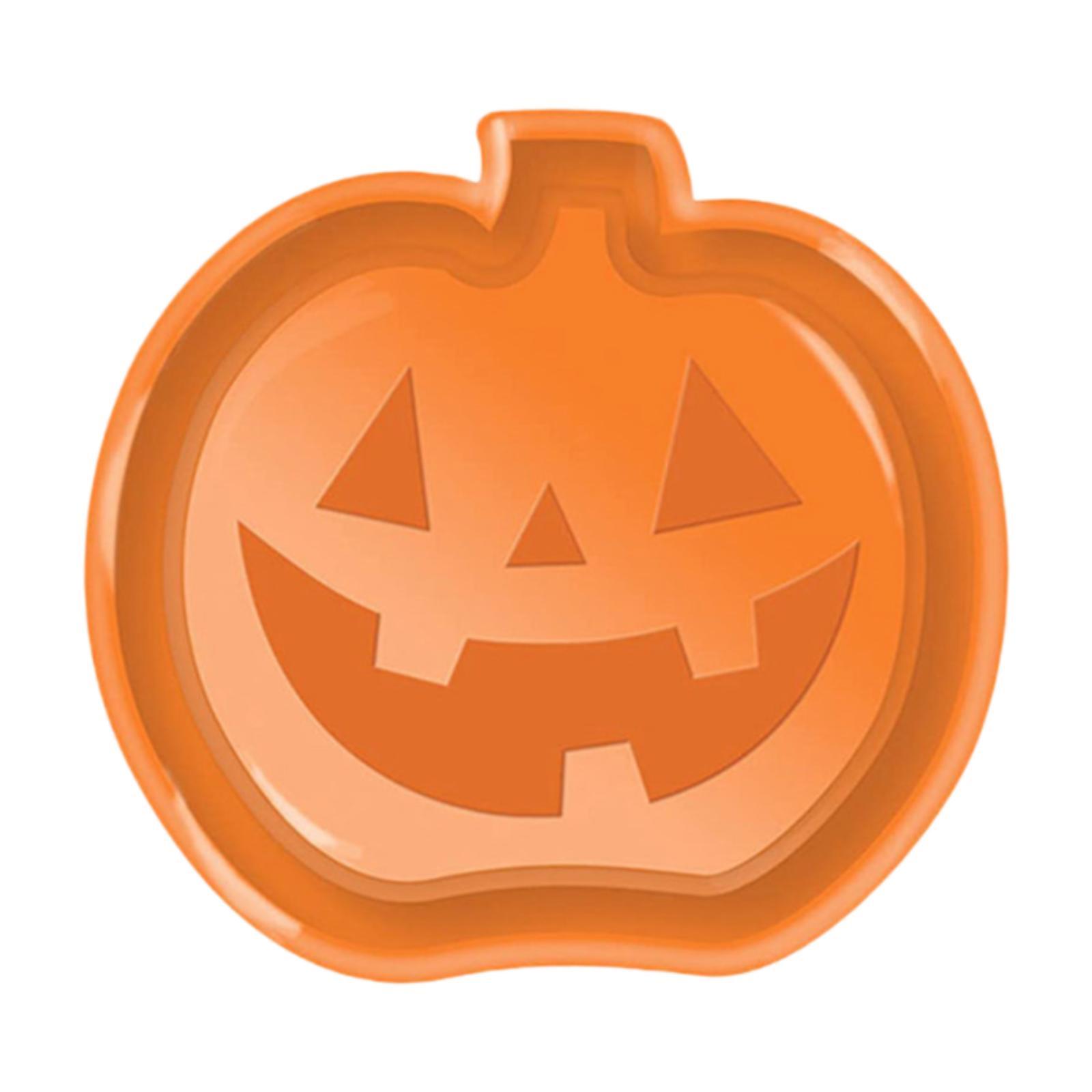 

Halloween Serving Tray Multipurpose Tableware Easy to Clean Halloween Decor for Candy Dessert Appetizer Cookies Restaurant