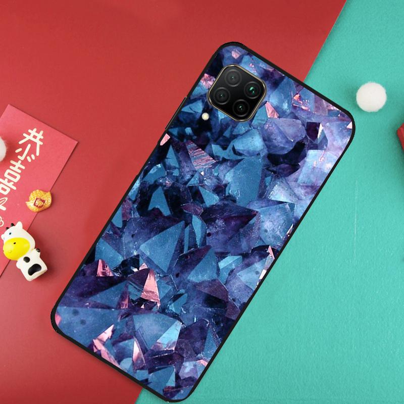 Crystal Diamond Pattern Case For Huawei Nova 9 10 SE 5T 11i 8i 7i 3i Y61 Y91 Y60 Y70 Y90 P20 P30 Pro P40 Lite Cover