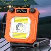 Hand Crank Tent Light Rechargeable Mini Flashlight with Stand Camping Lamp for Outdoor Emergency Lamp