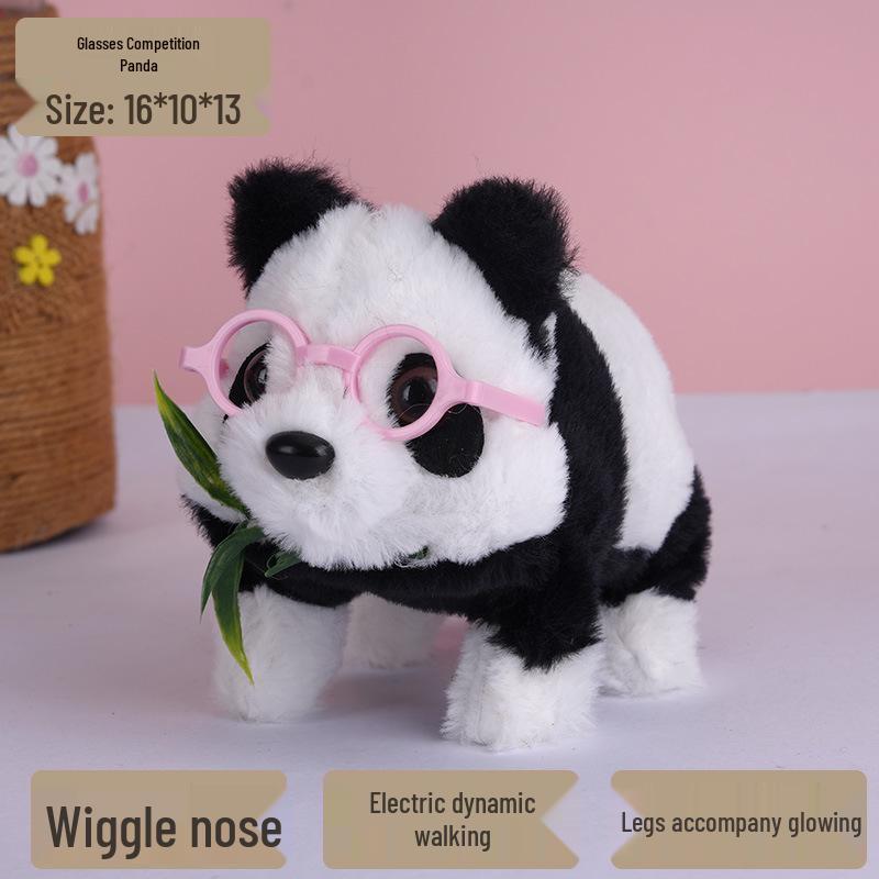 Electric Walking Plush Panda Toy: Crawling, Walking, and Barking Panda for Children