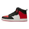 Anta Fabric Synthetic Leather Non-Slip Wear-Resistant Lightweight Mid-Top Sneakers Men Sneakers Black Red White 91948088-4