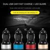 Digital Display Dual USB LED Voltmeter Car Charger Car Charger Dual USB  Mobile Phone