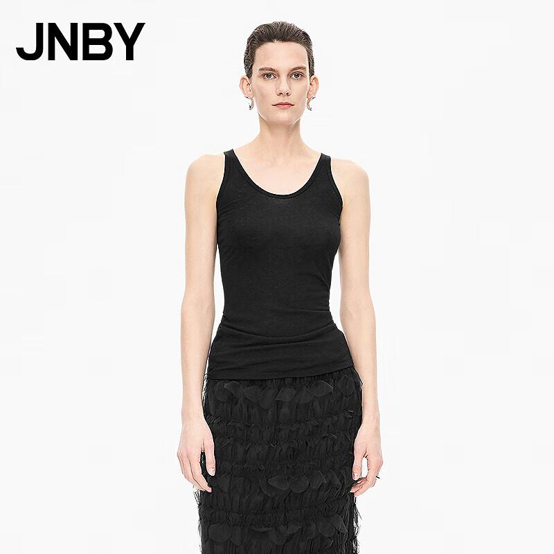 

JNBY 2025 Autumn U-Neck Sleeveless Slim-Fit Vest S