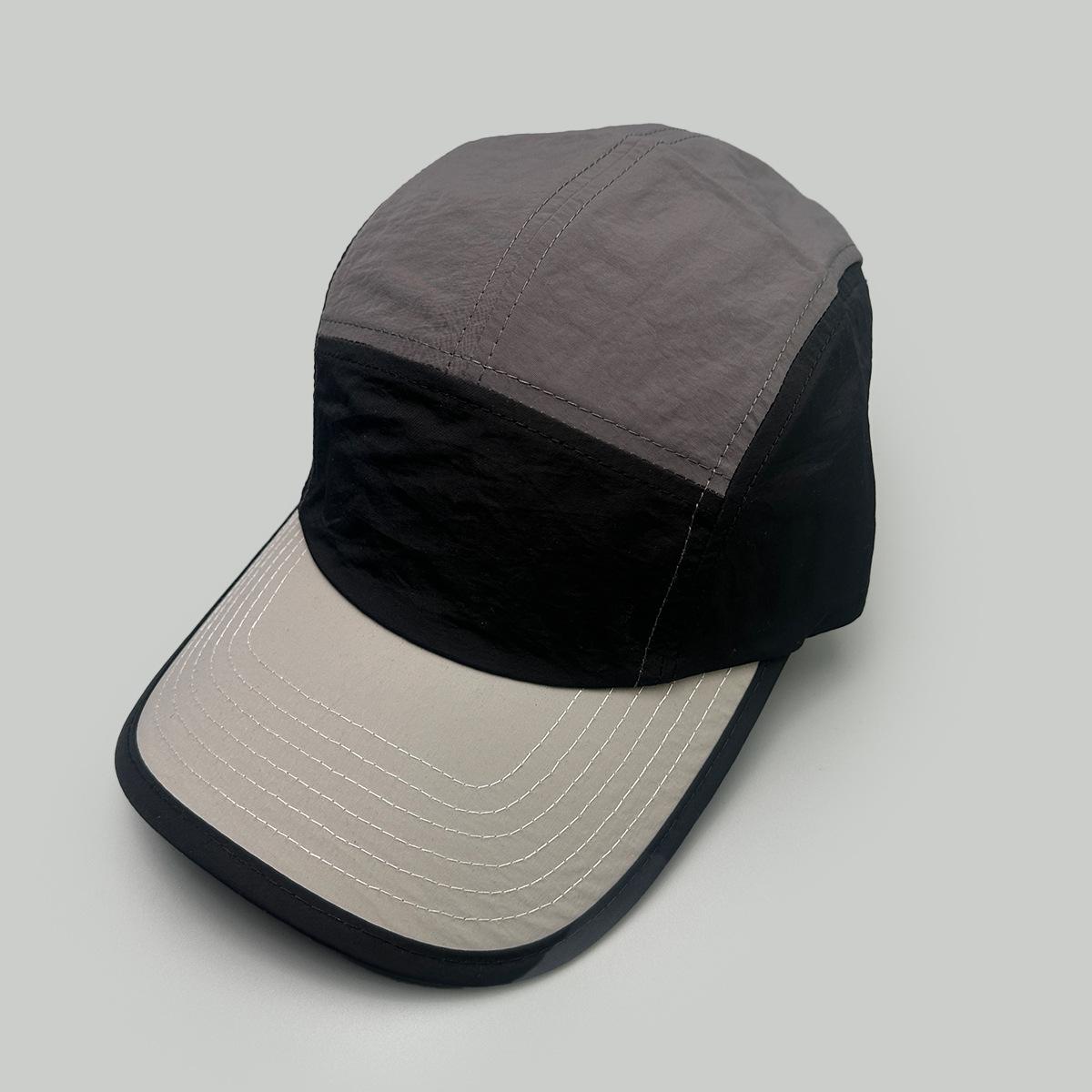 Spring And Summer Contrasting Colors Quick-Drying Spring And Summer Letters Flower Light Board Baseball Cap Men S And Women S Sunshade Travel Cap 52-60cm