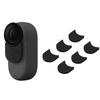 6-teiliges Audio-Kit Winddichte Baumwoll-Geräuschreduzierer-Schwamm für Insta360 GO 3/3S Daumenkamera-Zubehör