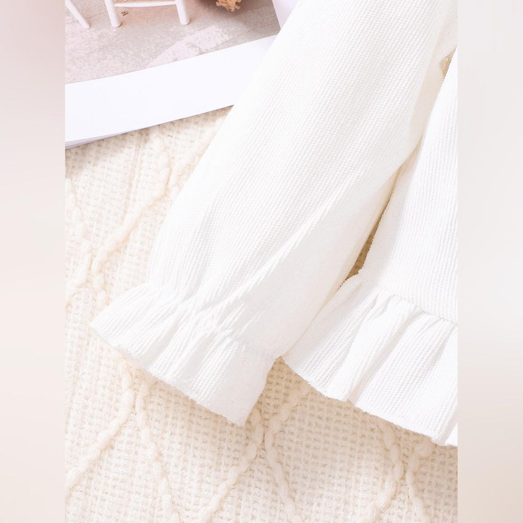 Kids' Long-Sleeve Top Set - Casual, Stylish & Versatile Children's Outfit